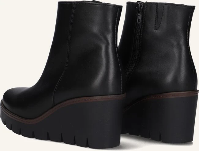 Gabor Stiefeletten 780.1 in Schwarz – Edle Plateau-Ankle Boots aus Leder 4 Gabor Stiefeletten 780.1 in Schwarz – Edle Plateau-Ankle Boots aus Leder – Bild 2