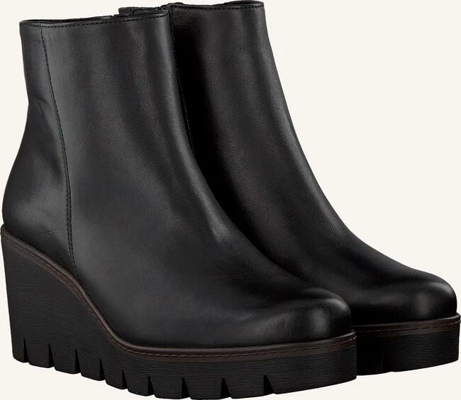 Gabor Stiefeletten 780.1 in Schwarz – Edle Plateau-Ankle Boots aus Leder 7 Gabor Stiefeletten 780.1 in Schwarz – Edle Plateau-Ankle Boots aus Leder – Bild 5