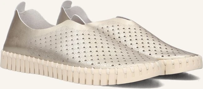 Ilse Jacobsen Tulip3576 Damen Slipper in Gold 3 Ilse Jacobsen Tulip3576 Damen Slipper in Gold