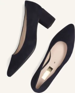 Gabor Damen Pumps 450 aus blauem Wildleder -Teveo Geschaft 116629 5