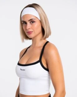 TEVEO Fearless Haarband in Weiß – Stilvoller Halt für Sport & Alltag