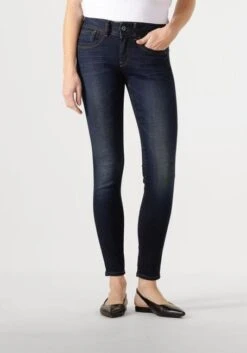 G-Star Raw Lynn Mid Skinny Jeans in Dark Blue