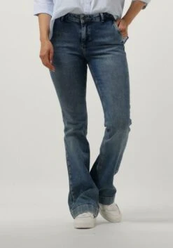 By-bar Leila Pant Nrx Flared Jeans - Blau