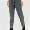 SET Graue Mom Jeans 74032 mit Hoher Taille -Teveo Geschaft 205831 1