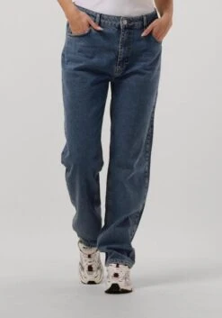 Envii Enbrenda Mom Jeans - High Waist Denim in Mid Blue