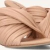 Lola Cruz 102z14 Beige Leder Mules - Elegante Damen Absätze -Teveo Geschaft 210173 1