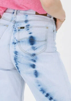 Lee Stella Tapered Mom Jeans in Blau 7 Lee Stella Tapered Mom Jeans in Blau -Teveo Geschaft 212617 3