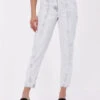 IRO Catis Mom Jeans - Graue High-Waist Jeans aus Bio-Baumwolle