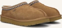 Ugg W Tasman Damen Slipper – Cognacfarbenes Wildleder