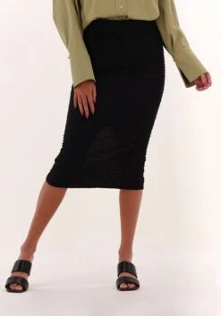 Notes Du Nord Darcy Skirt - Eleganter Schwarzer Midirock