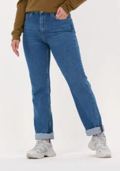 Envii Enbree Straight Jeans 6863 - Blaue High Waist Damen-Jeans