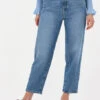 7 For All Mankind Ease Dylan Mom Jeans in Blau 2 7 For All Mankind Ease Dylan Mom Jeans in Blau -Teveo Geschaft 221884 1
