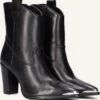 Bronx Next Americana Leder-Stiefeletten in Schwarz mit Blockabsatz -Teveo Geschaft 222309 1