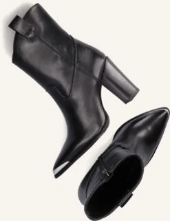 Bronx Next Americana Leder-Stiefeletten in Schwarz mit Blockabsatz 10 Bronx Next Americana Leder-Stiefeletten in Schwarz mit Blockabsatz -Teveo Geschaft 222309 5