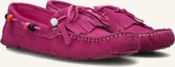 Nikkie Moccasin – Elegante Damen Mokassins aus Rosa Wildleder