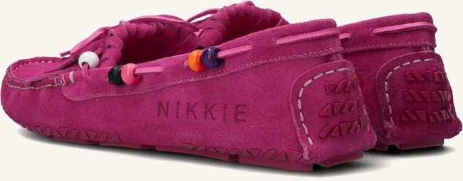 Nikkie Moccasin – Elegante Damen Mokassins aus Rosa Wildleder 4 Nikkie Moccasin – Elegante Damen Mokassins aus Rosa Wildleder – Bild 2