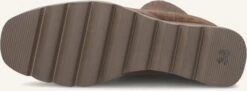 Unisa Leysa Taupe Wildleder-Stiefeletten mit Keilabsatz -Teveo Geschaft 224532 4