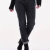 Lee Carol Straight Leg Jeans für Damen in Schwarz
