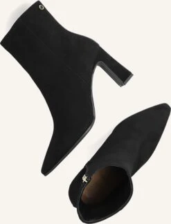 Notre-V 18739 Damen-Stiefeletten in Schwarz aus edlem Wildleder 10 Notre-V 18739 Damen-Stiefeletten in Schwarz aus edlem Wildleder -Teveo Geschaft 229741 5