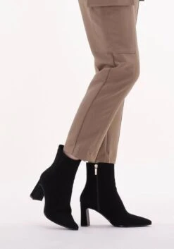 Notre-V 18739 Damen-Stiefeletten in Schwarz aus edlem Wildleder 11 Notre-V 18739 Damen-Stiefeletten in Schwarz aus edlem Wildleder -Teveo Geschaft 229741 8