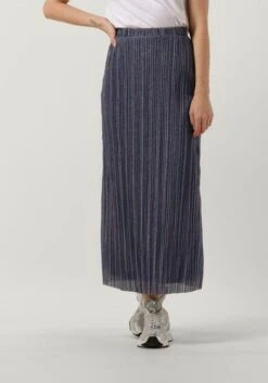 Another Label Aurelia Skirt - Eleganter Glitter Maxirock in Lila