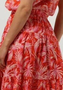 Lollys Laundry Sunset Skirt - Roter Damen Maxirock -Teveo Geschaft 238270 3