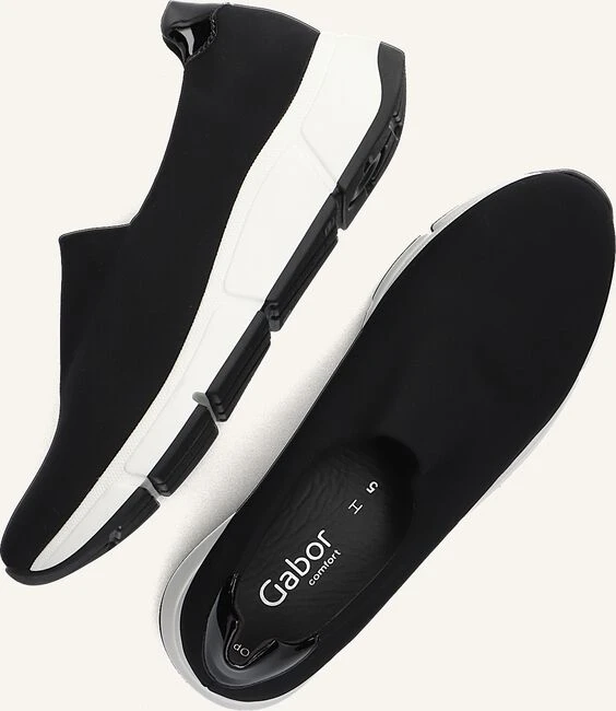 Gabor Damen Slipper 482.1 Schwarz - Komfortweite H 6 Gabor Damen Slipper 482.1 Schwarz - Komfortweite H – Bild 4