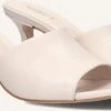 Notre-v 7731 Beige Leather Mules with Square Toe 2 Notre-v 7731 Beige Leather Mules with Square Toe -Teveo Geschaft 242606 1