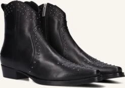 Shabbies By Wendy Stiefeletten Wendy Shs1503 - Schwarz aus Premium Leder