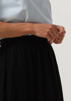 Penn & Ink Maxirock S23t948ltd - Schwarzer Baumwollrock für Damen -Teveo Geschaft 249060 3