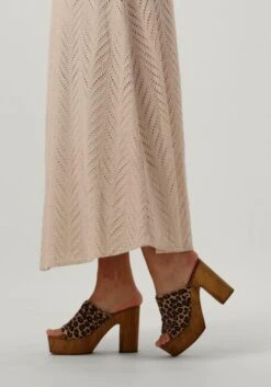 Notre-v 7189 Beige Pony Hair Mules with Leopard Print & Block Heel -Teveo Geschaft 250821 8