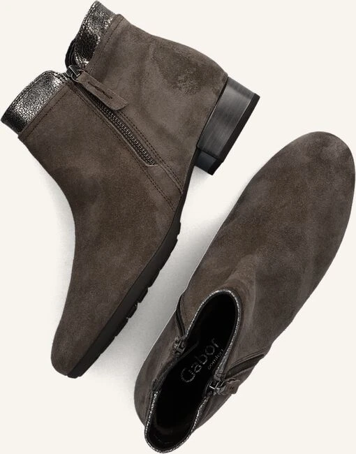 Gabor Stiefeletten 718 in Taupe: Komfort trifft Eleganz 6 Gabor Stiefeletten 718 in Taupe: Komfort trifft Eleganz – Bild 4