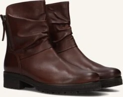 Gabor Stiefeletten 092 - Damen Leder-Boots in Cognac