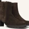 Gabor Damen Stiefeletten 073 - Braune Wildleder Boots mit Blockabsatz 2 Gabor Damen Stiefeletten 073 - Braune Wildleder Boots mit Blockabsatz -Teveo Geschaft 252735 1