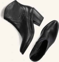 Via Vai Mara Denver Schwarze Leder-Stiefeletten mit Blockabsatz 9 Via Vai Mara Denver Schwarze Leder-Stiefeletten mit Blockabsatz -Teveo Geschaft 253199 5