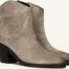 Via Vai Mara Denver Taupe Wildleder Stiefeletten mit Blockabsatz -Teveo Geschaft 253202 1