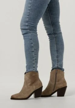 Via Vai Mara Denver Taupe Wildleder Stiefeletten mit Blockabsatz 11 Via Vai Mara Denver Taupe Wildleder Stiefeletten mit Blockabsatz -Teveo Geschaft 253202 8