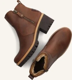 Panama Jack Pauline Damen-Stiefeletten aus Nubukleder - Braun -Teveo Geschaft 253289 5