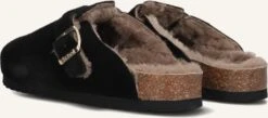 Scholl Fae Damen Slipper - Elegante Wildleder Halbschuhe in Schwarz 8 Scholl Fae Damen Slipper - Elegante Wildleder Halbschuhe in Schwarz -Teveo Geschaft 254686 3