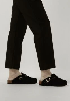 Scholl Fae Damen Slipper - Elegante Wildleder Halbschuhe in Schwarz 11 Scholl Fae Damen Slipper - Elegante Wildleder Halbschuhe in Schwarz -Teveo Geschaft 254686 8