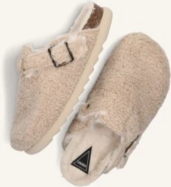 Verbenas Heidi Slipper - Cozy Beige Faux Fur Women's Shoes -Teveo Geschaft 254828 5