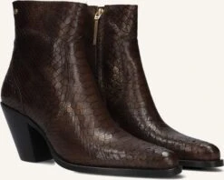 Fred de la Bretonière Blaire Leder-Stiefeletten in Braun