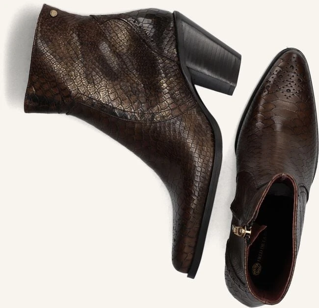 Fred de la Bretonière Blaire Leder-Stiefeletten in Braun 6 Fred de la Bretonière Blaire Leder-Stiefeletten in Braun – Bild 4