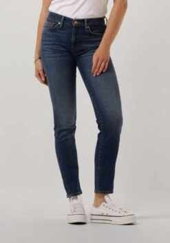 7 For All Mankind Roxanne Luxe Vintage Skinny Jeans in Blue