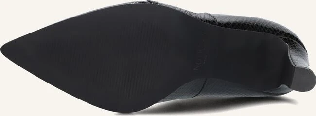 Notre-V 38235 Leder Stiefeletten in Schwarz mit Pfennigabsatz 5 Notre-V 38235 Leder Stiefeletten in Schwarz mit Pfennigabsatz – Bild 3