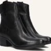 Omoda Dallas Schwarze Damen Stiefeletten im Western-Look -Teveo Geschaft 256880 1