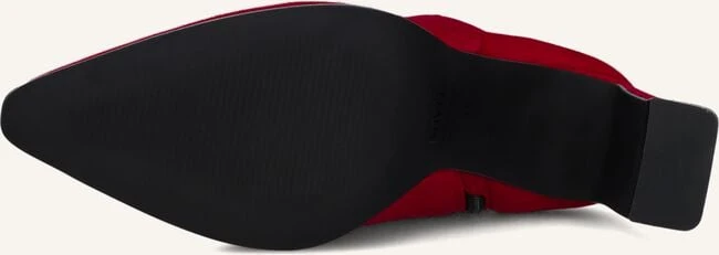Notre-V 18739 Rote Stiefeletten aus edlem Wildleder 5 Notre-V 18739 Rote Stiefeletten aus edlem Wildleder – Bild 3