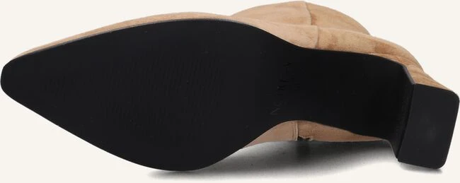 Notre-V 18739 Braune Wildleder-Stiefeletten mit Blockabsatz 5 Notre-V 18739 Braune Wildleder-Stiefeletten mit Blockabsatz – Bild 3