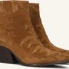 Notre-V Ar196 Cognac Wildleder Stiefeletten für Damen -Teveo Geschaft 257105 1