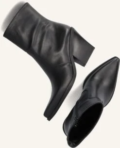 Notre-V Ar274 Leder Stiefeletten in Schwarz mit Blockabsatz -Teveo Geschaft 257135 5